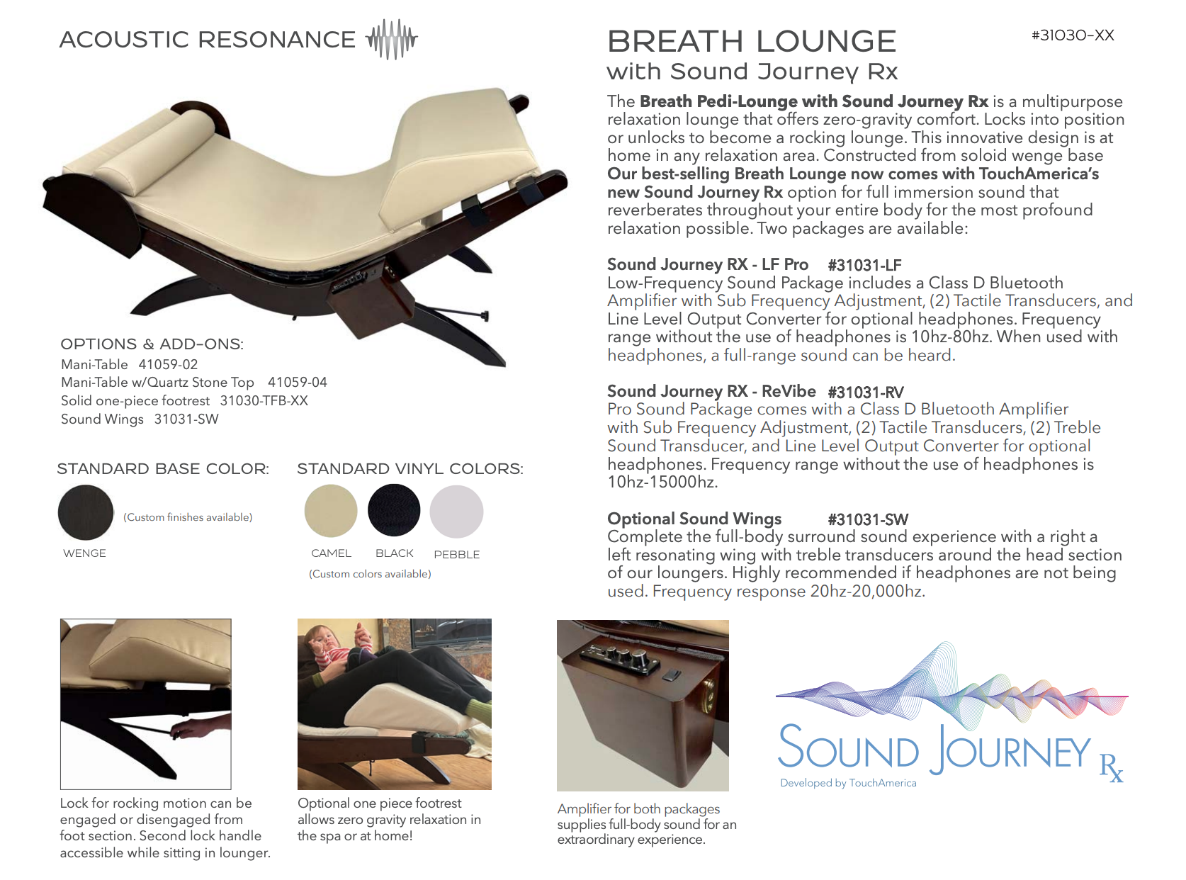 TouchAmerica Breath Pedi-Lounge