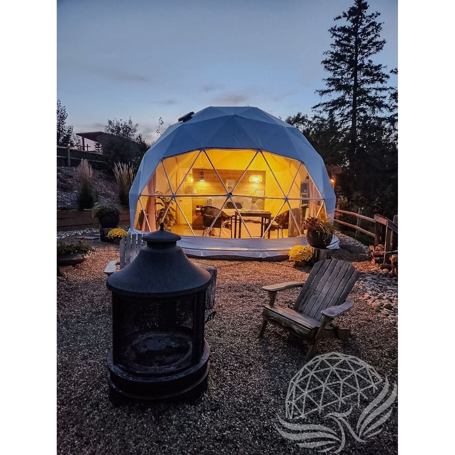 Phoenix Domes 20ft / 6m Glamping Dome