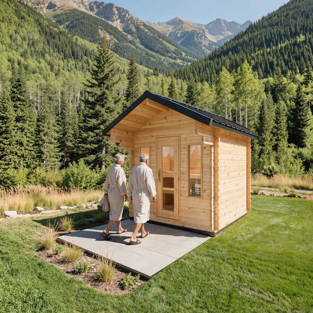 Dundalk CT Palmer 6-Person Cabin Outdoor Sauna