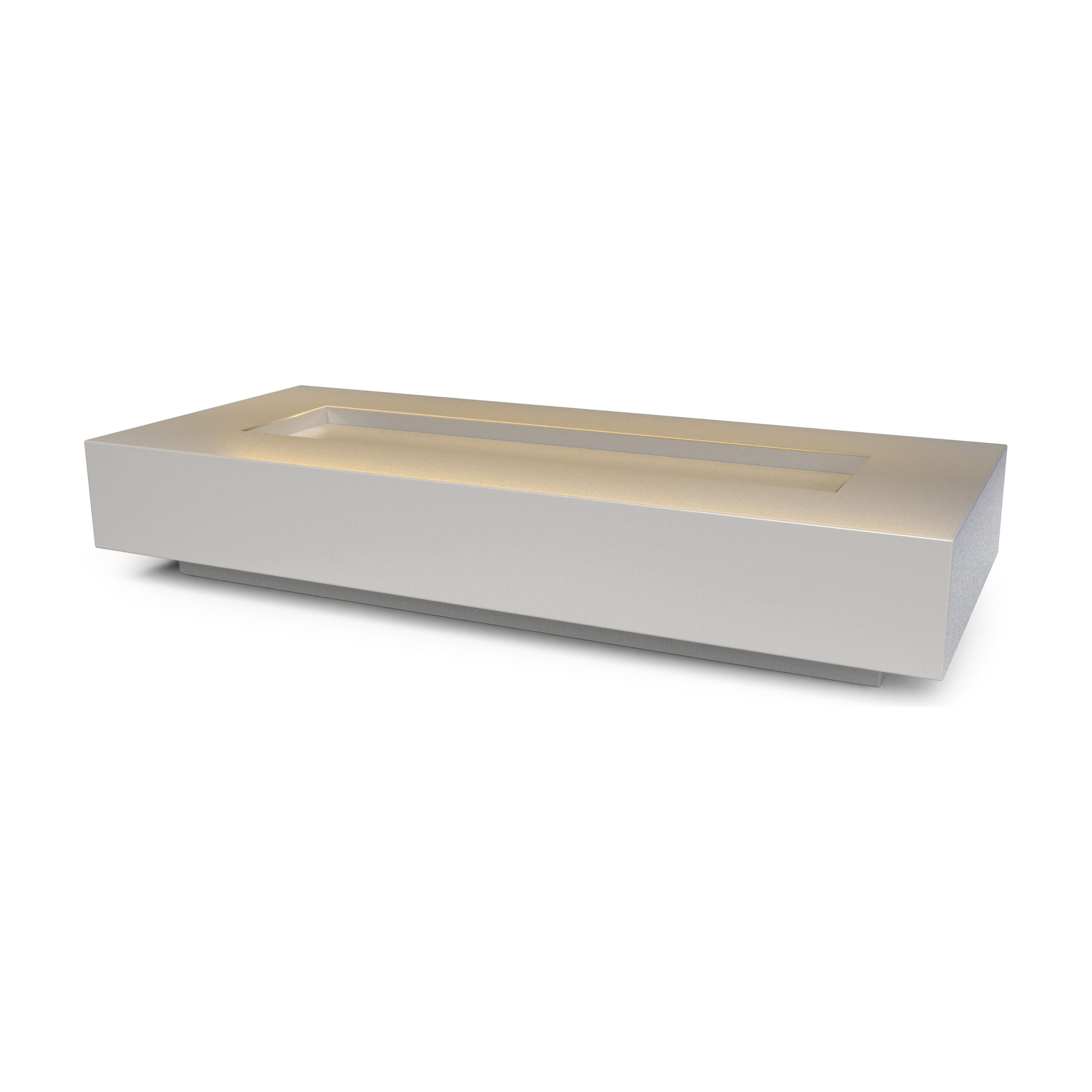 The Outdoor Plus Cabo GFRC Concrete Linear Fire Pit