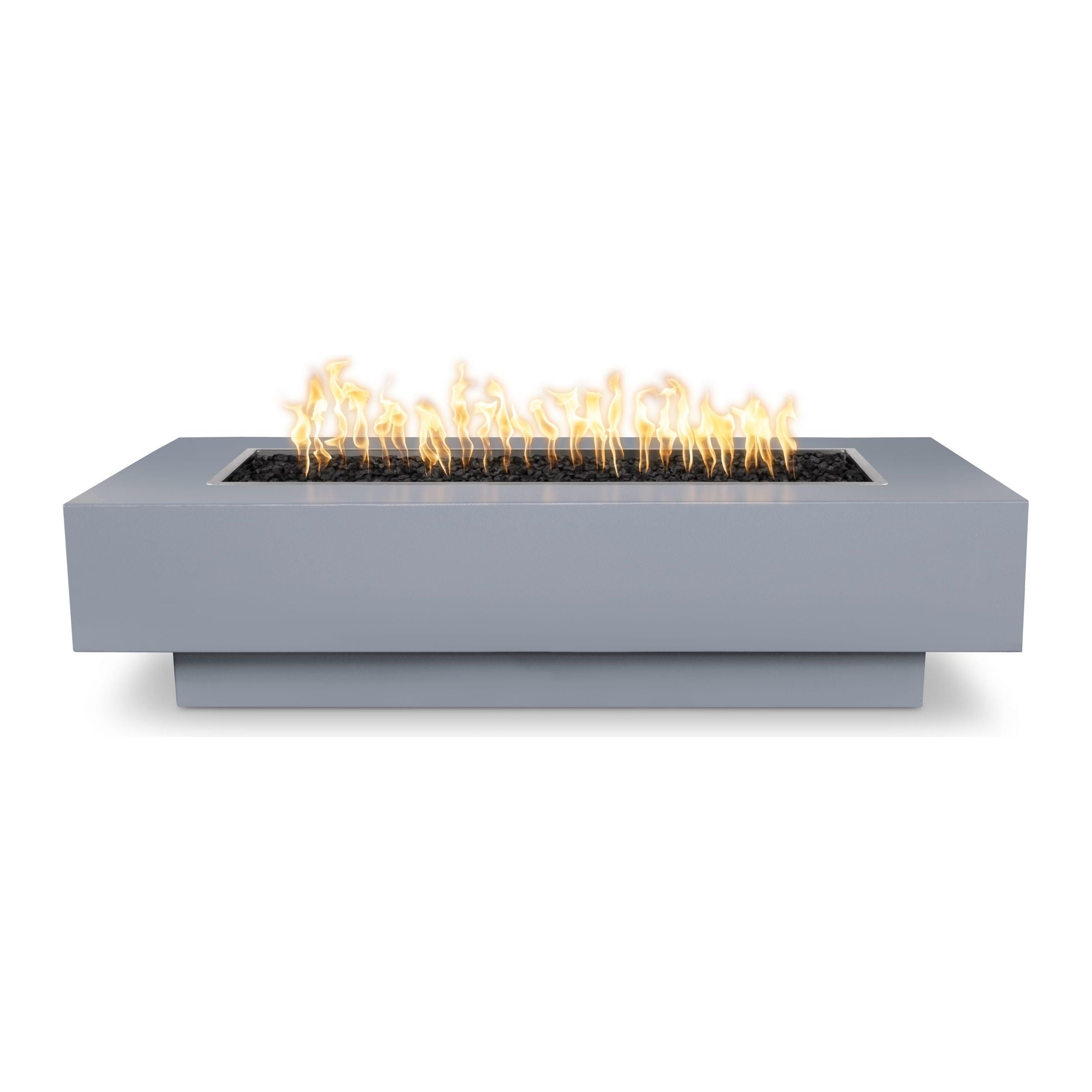 The Outdoor Plus Coronado 108" Rectangle Metal Powder Coat Fire Pit