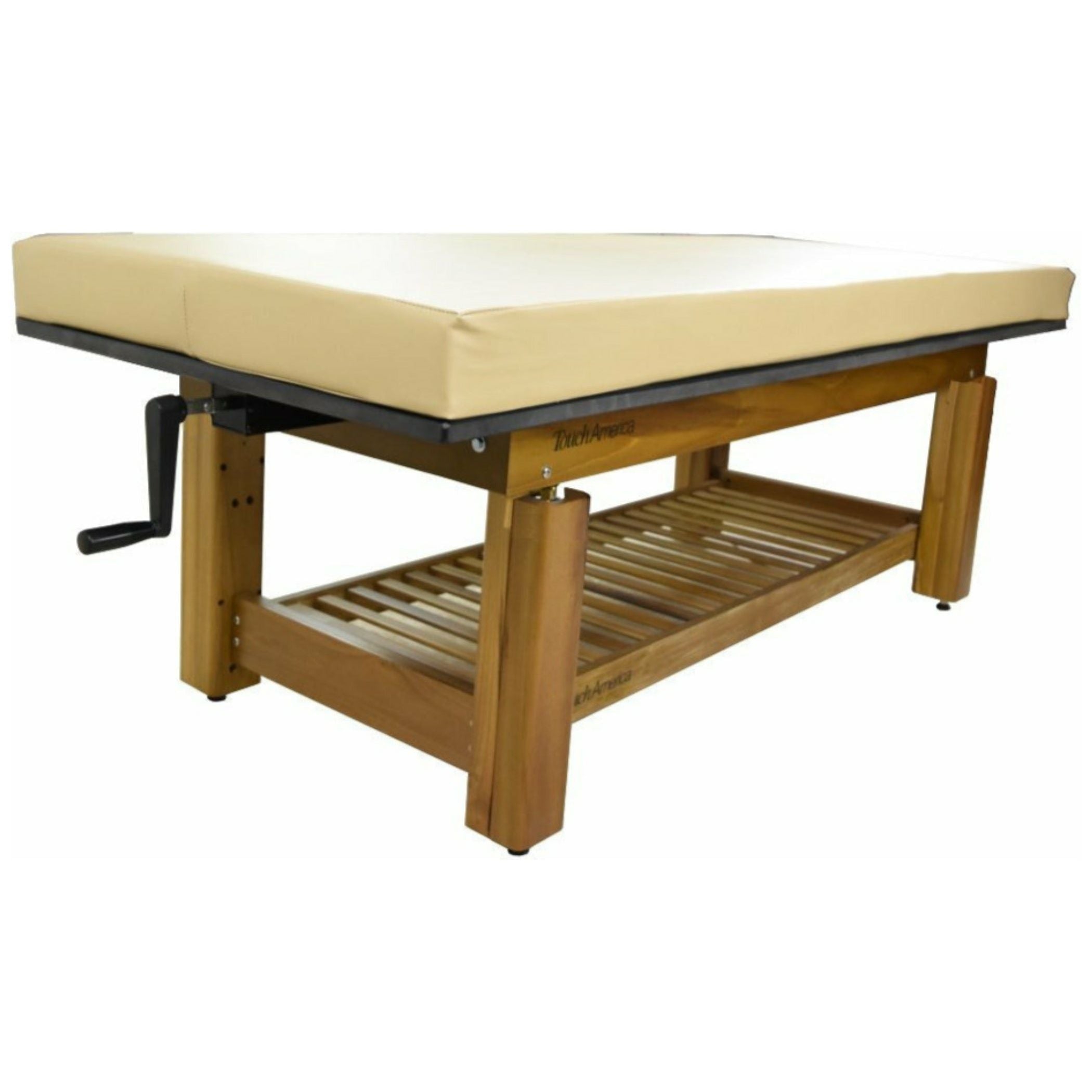TouchAmerica Solterra Indoor/Outdoor Solid Teak Spa and Massage Table