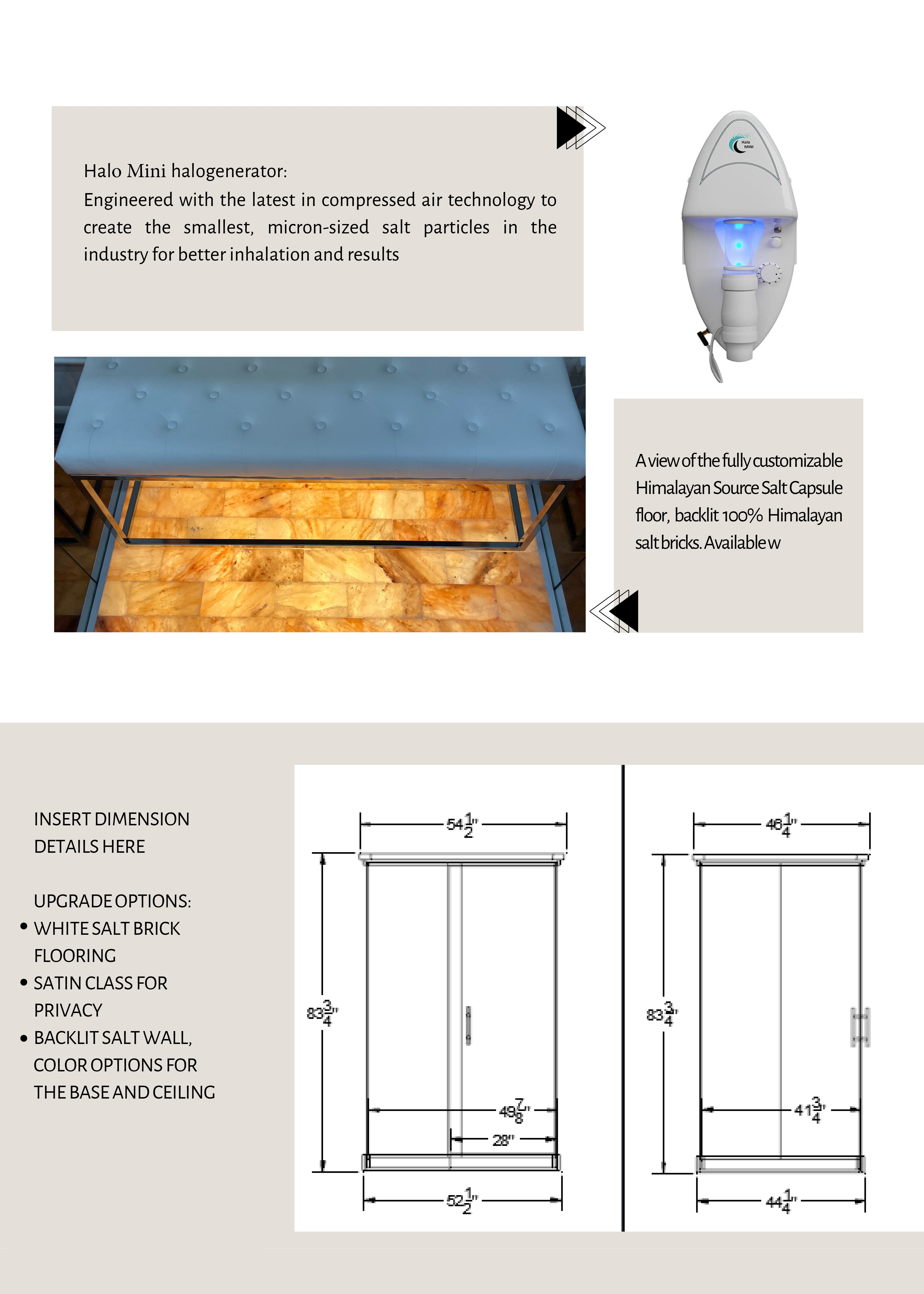 Himalayan Source Salt Capsule with Halogenerator