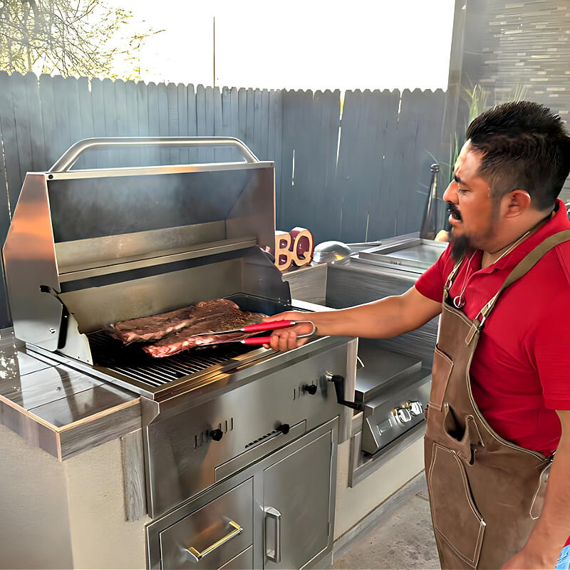 KoKoMo Grills 32" Built In Charcoal Grill