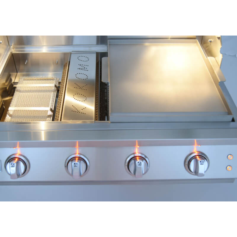 KoKoMo Grills Elite 32" 4 Burner Built in Gas Grill