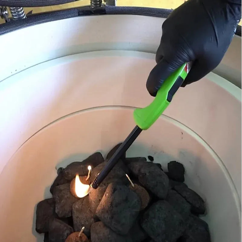 KoKoMo Grills 21" Ceramic Kamado BBQ Grill with Stand and Shelves