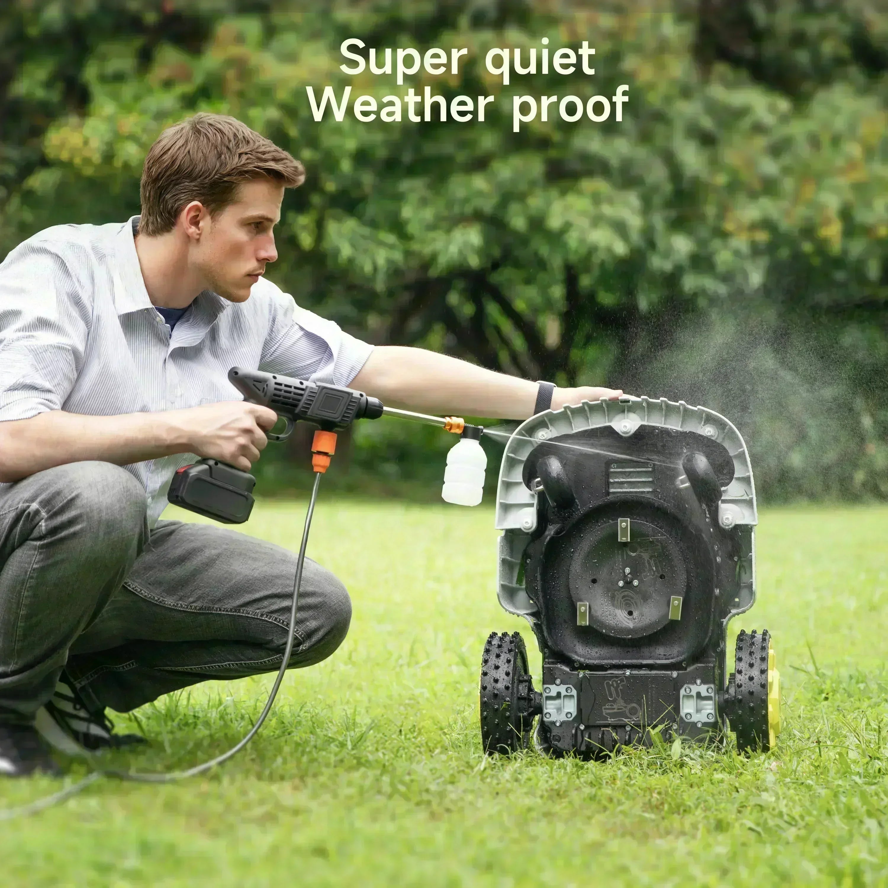 BESTMOW Titan-100 Robotic Lawn Mower