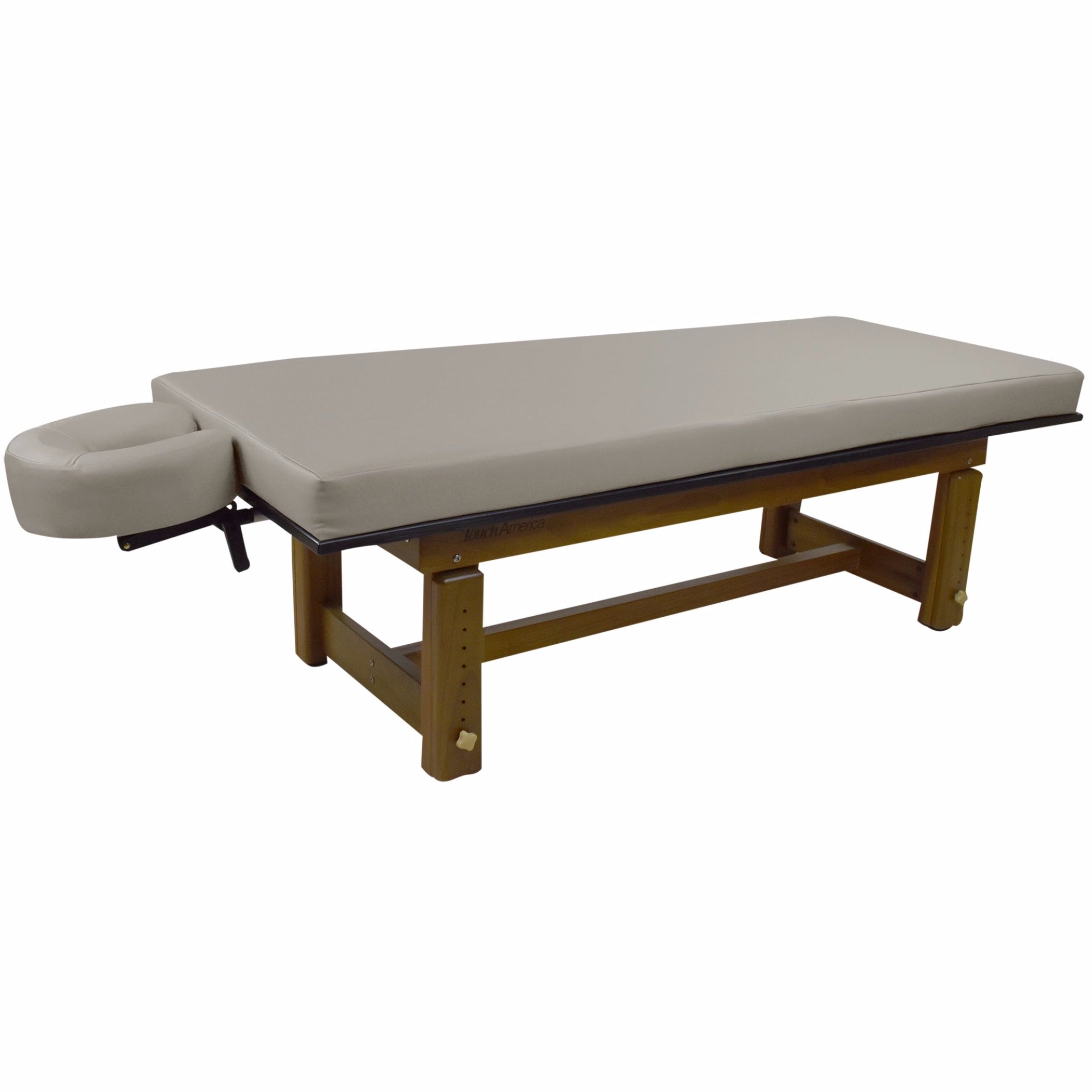 TouchAmerica Solterra Indoor/Outdoor Solid Teak Spa and Massage Table