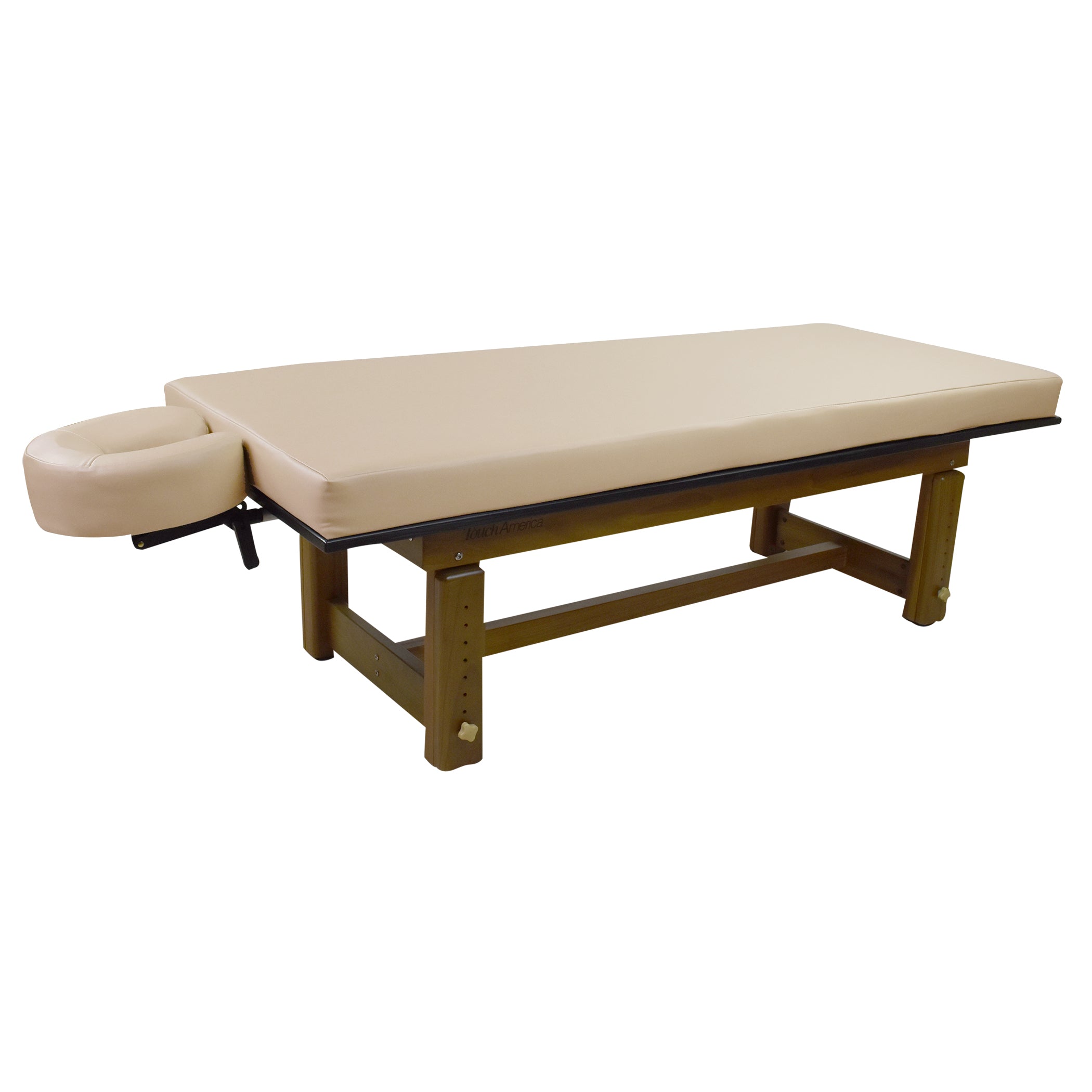 TouchAmerica Solterra Indoor/Outdoor Solid Teak Spa and Massage Table