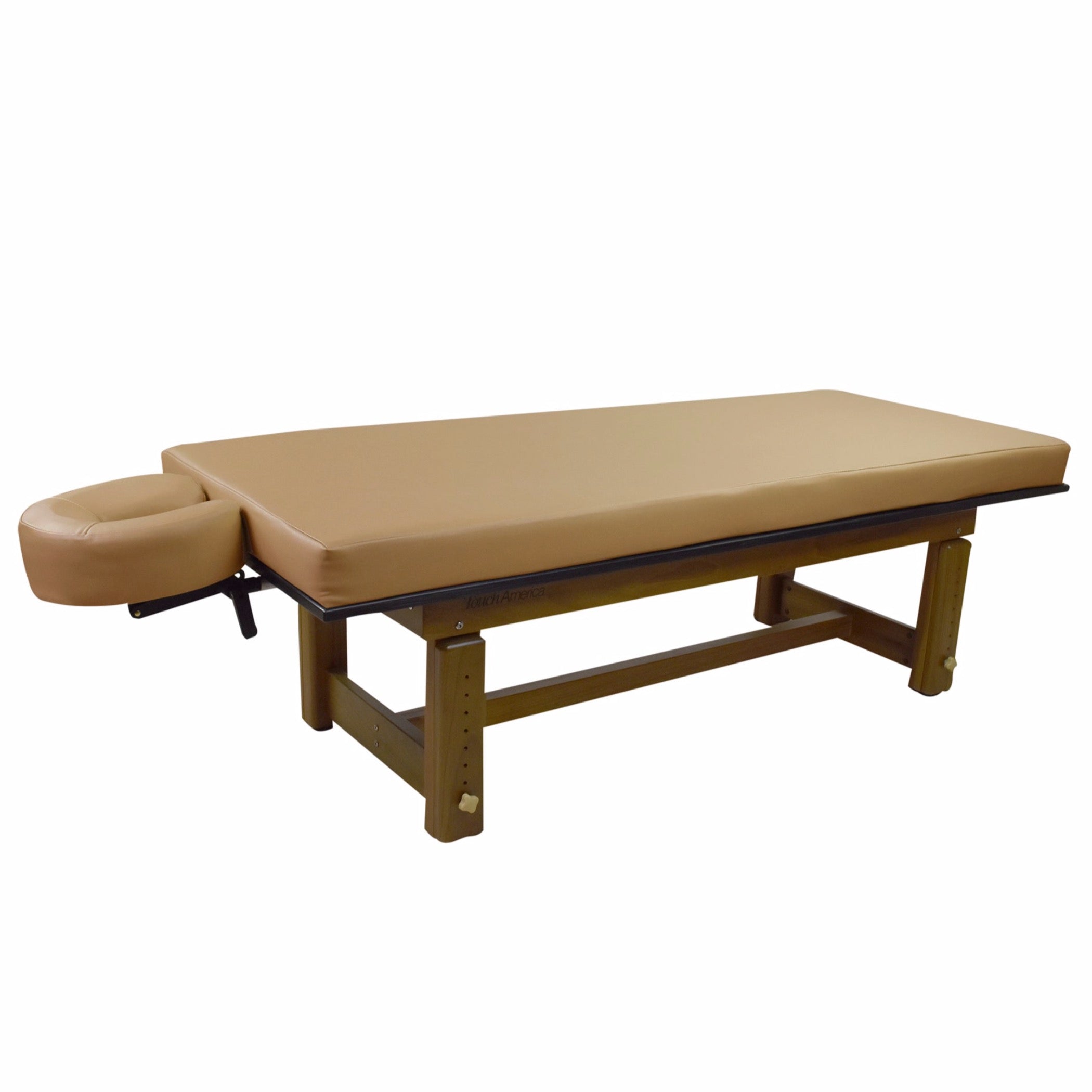 TouchAmerica Solterra Indoor/Outdoor Solid Teak Spa and Massage Table