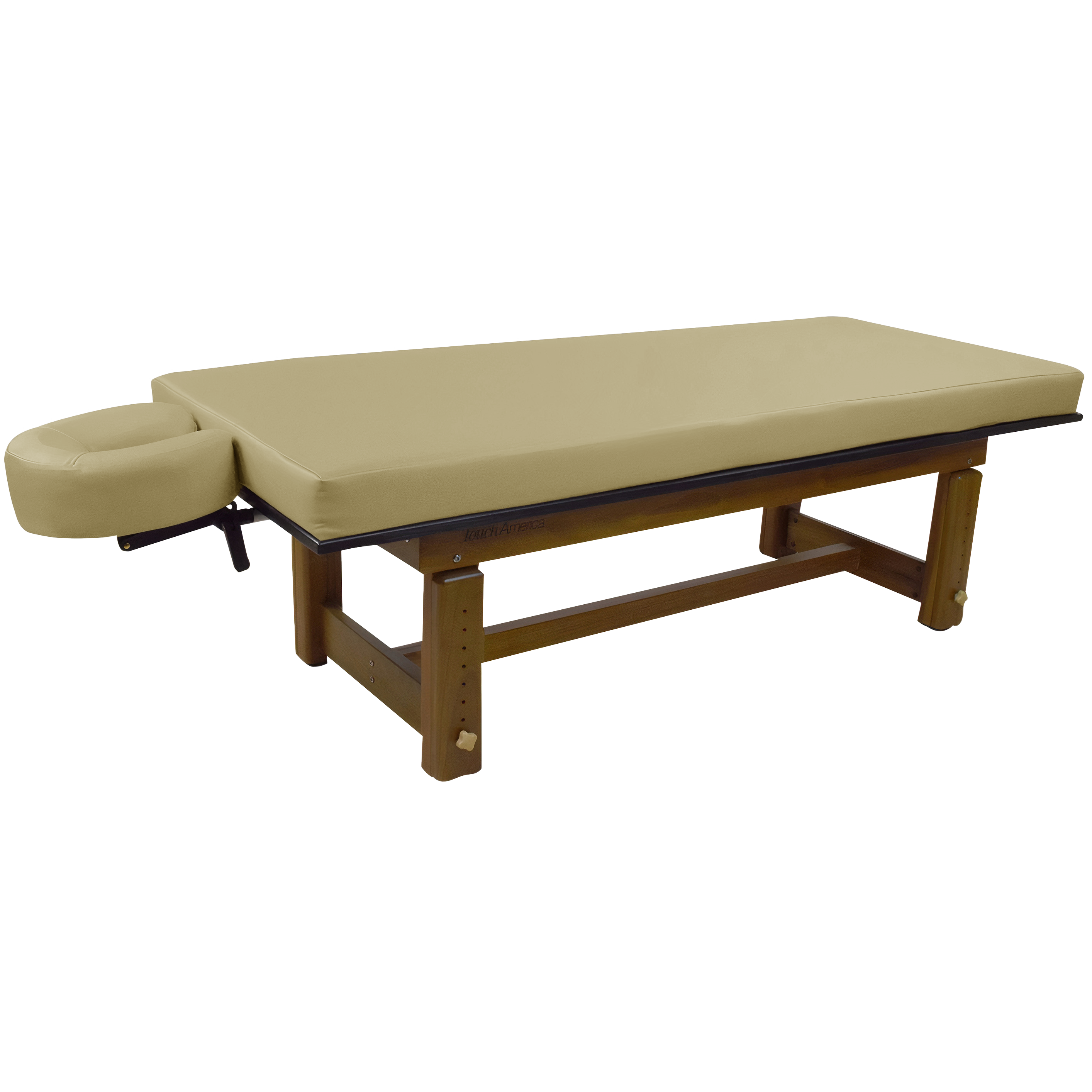 TouchAmerica Solterra Indoor/Outdoor Solid Teak Spa and Massage Table