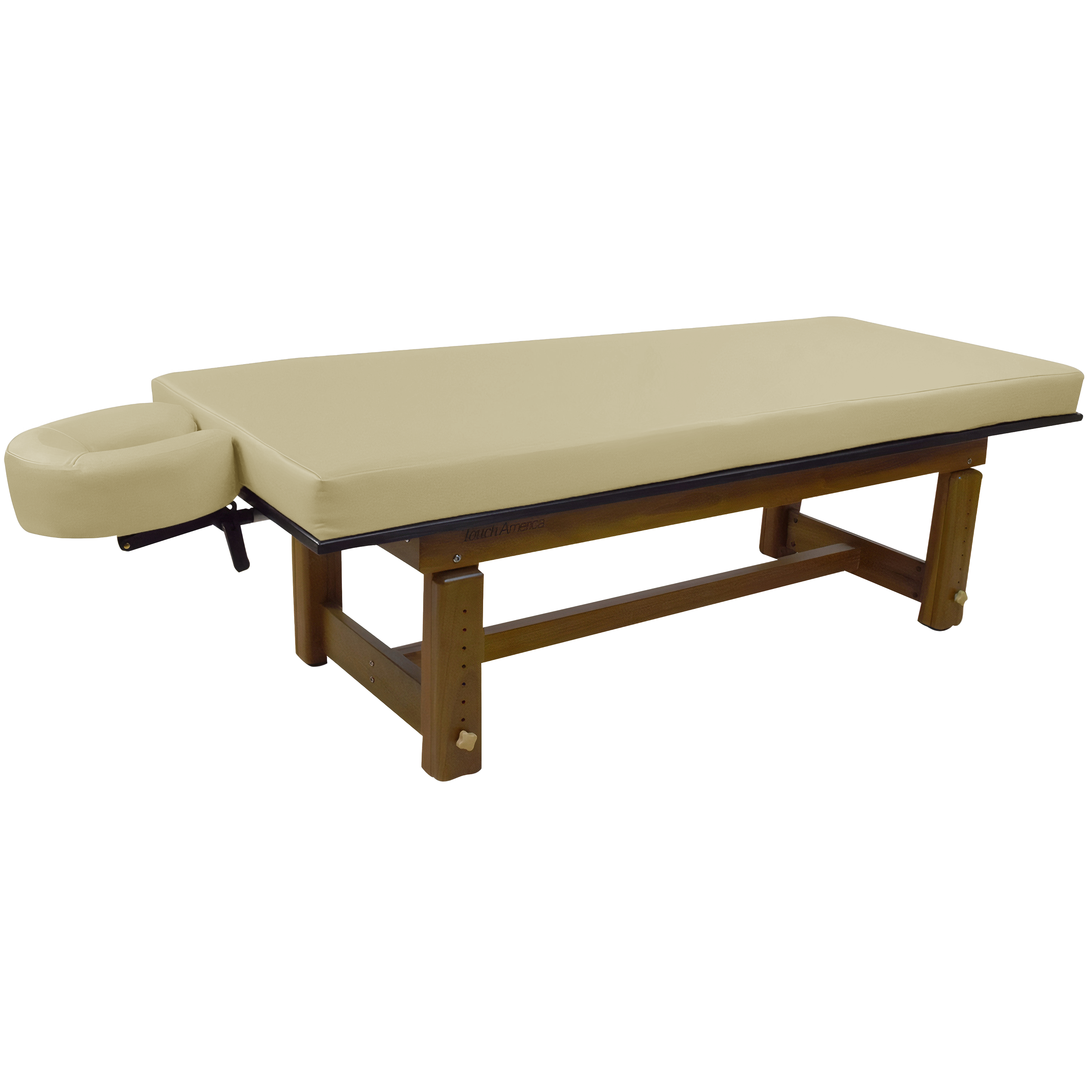 TouchAmerica Solterra Indoor/Outdoor Solid Teak Spa and Massage Table