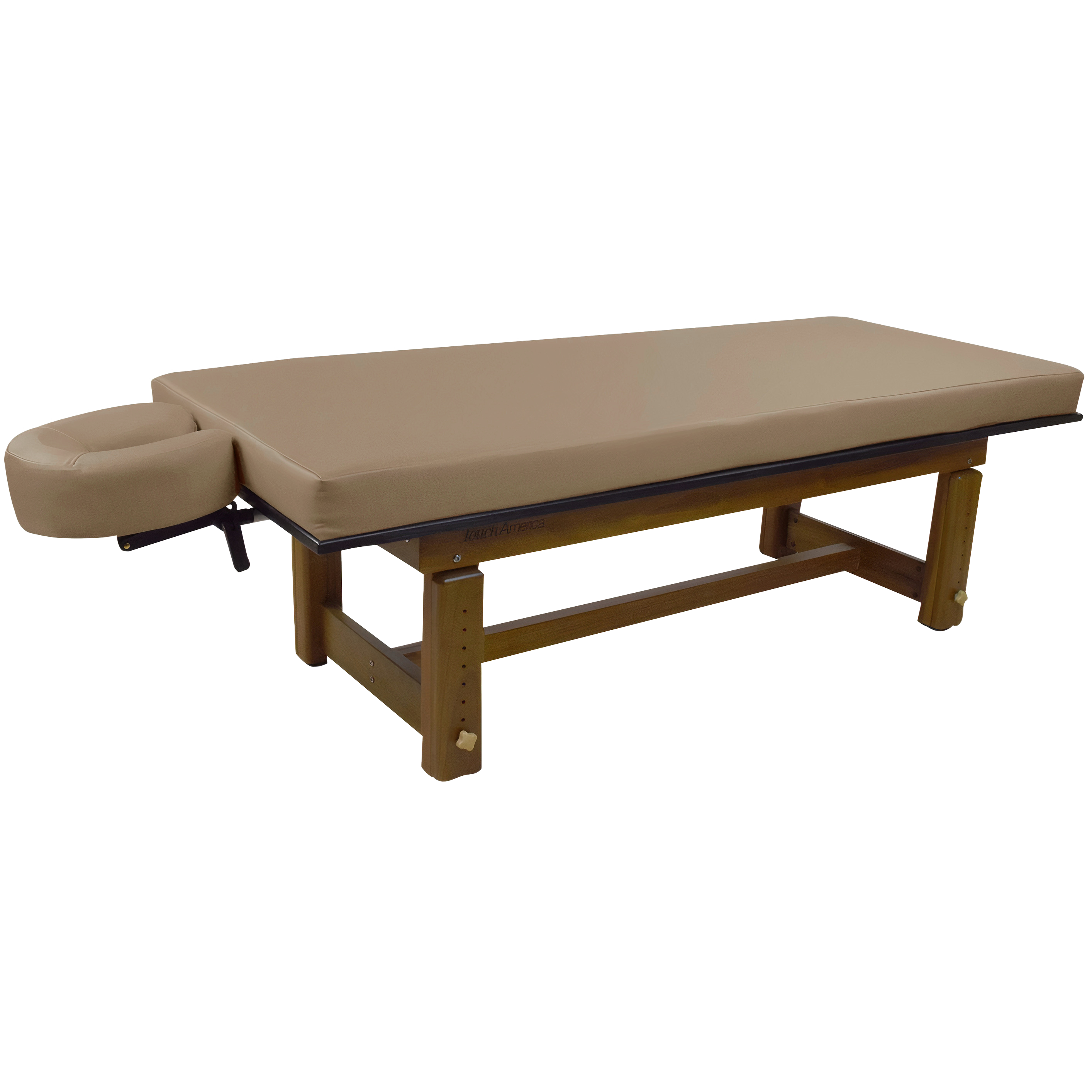 TouchAmerica Solterra Indoor/Outdoor Solid Teak Spa and Massage Table