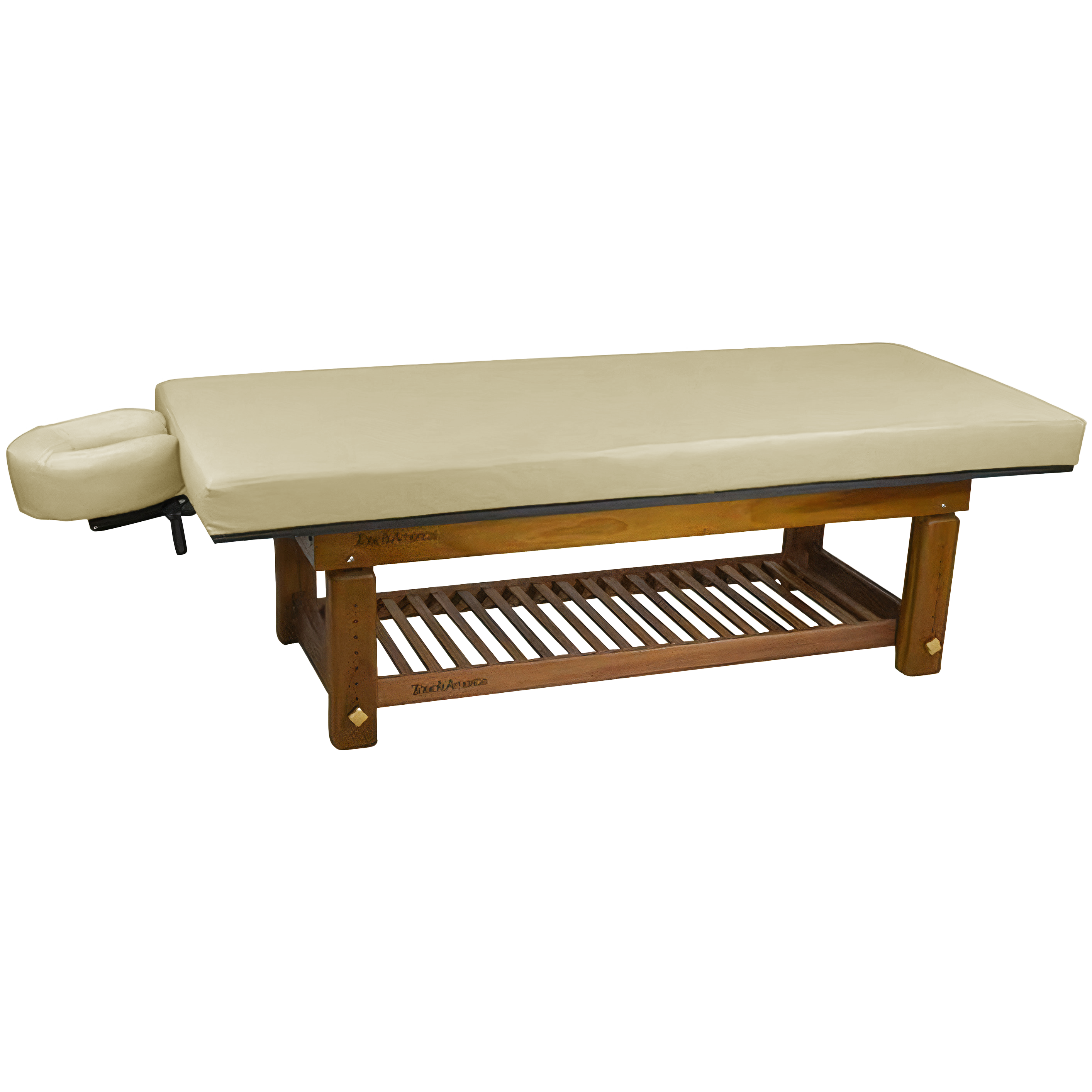 TouchAmerica Solterra Indoor/Outdoor Solid Teak Spa and Massage Table