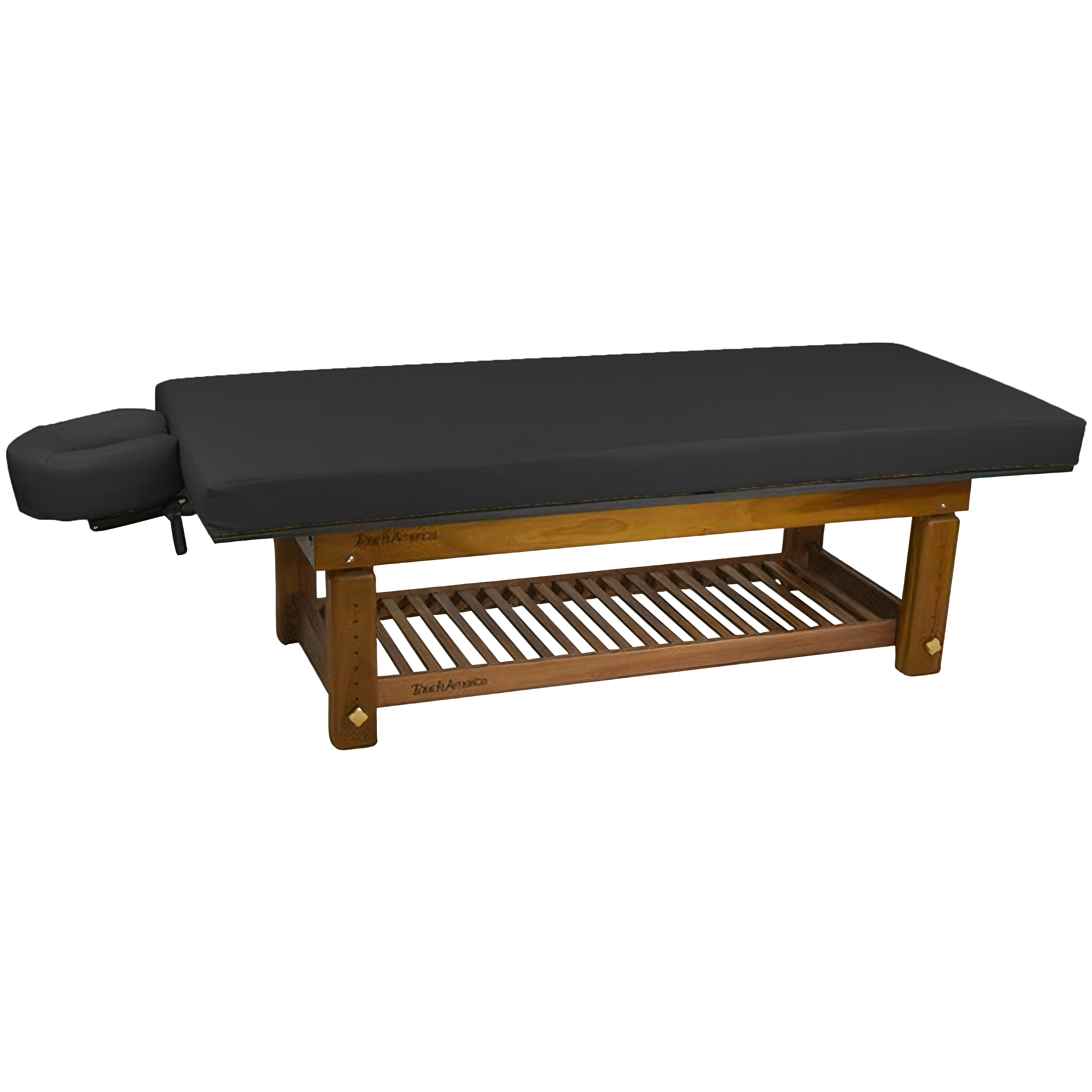 TouchAmerica Solterra Indoor/Outdoor Solid Teak Spa and Massage Table