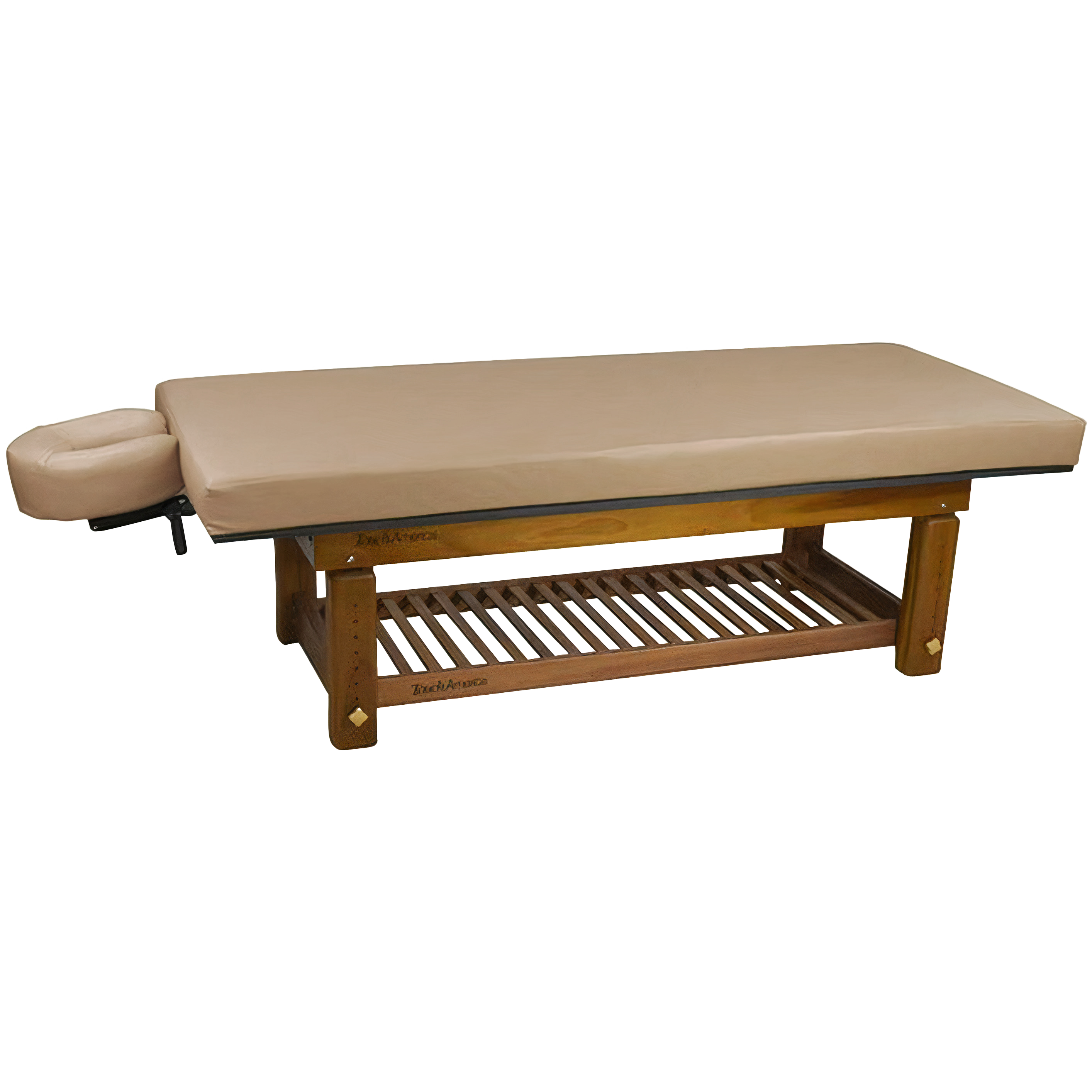 TouchAmerica Solterra Indoor/Outdoor Solid Teak Spa and Massage Table