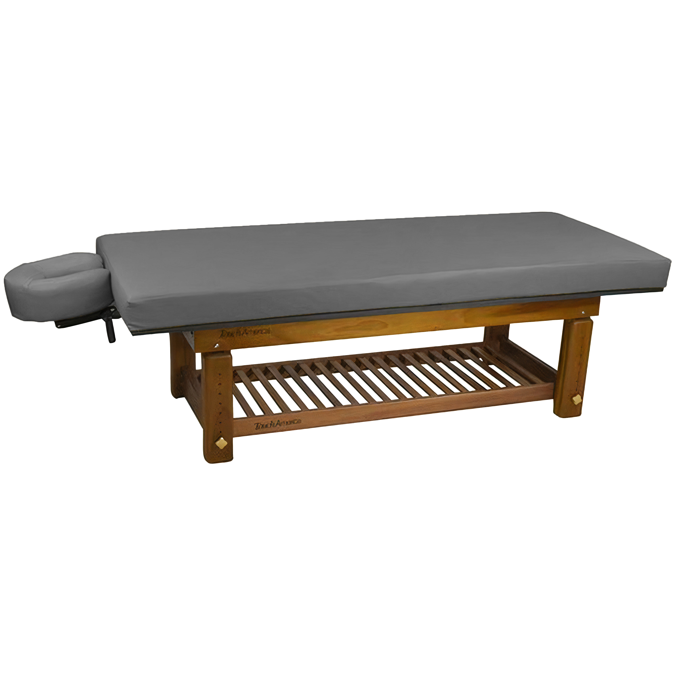 TouchAmerica Solterra Indoor/Outdoor Solid Teak Spa and Massage Table