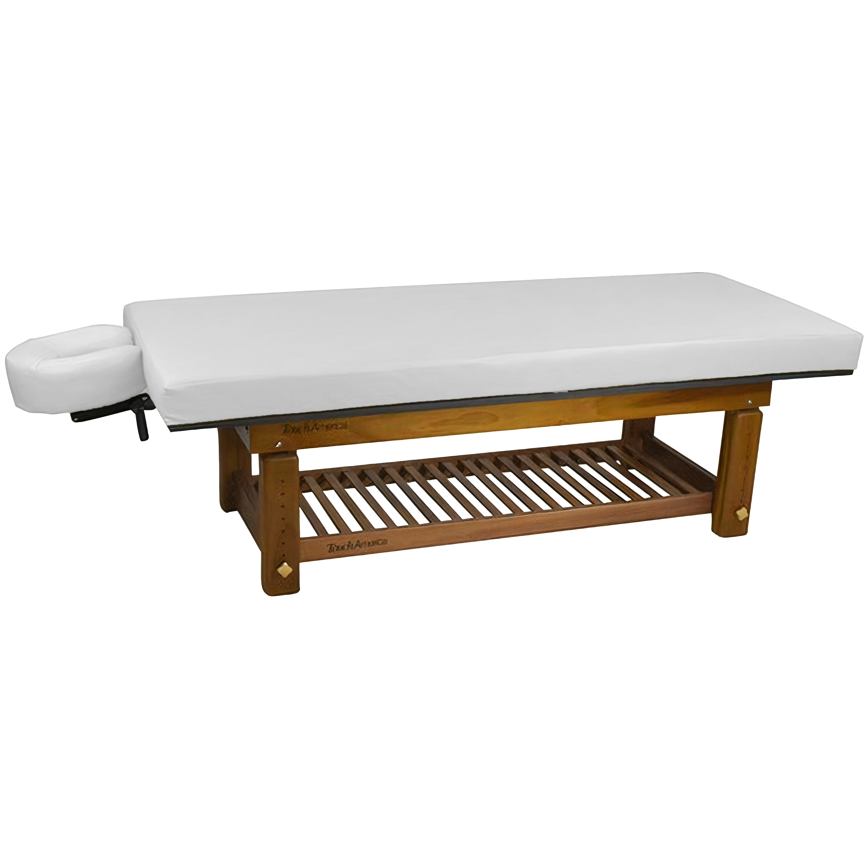 TouchAmerica Solterra Indoor/Outdoor Solid Teak Spa and Massage Table