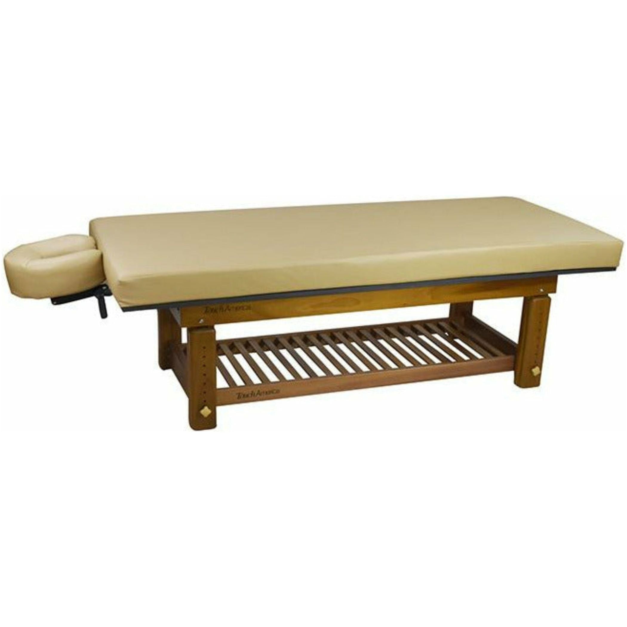 TouchAmerica Solterra Indoor/Outdoor Solid Teak Spa and Massage Table