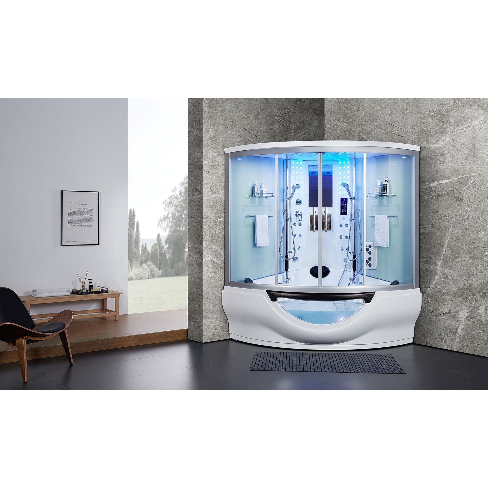 Maya Bath Platinum Superior Steam Shower