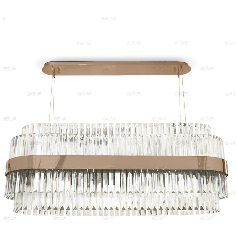 Gulfstream Bergamis Suspension Oval Chandelier