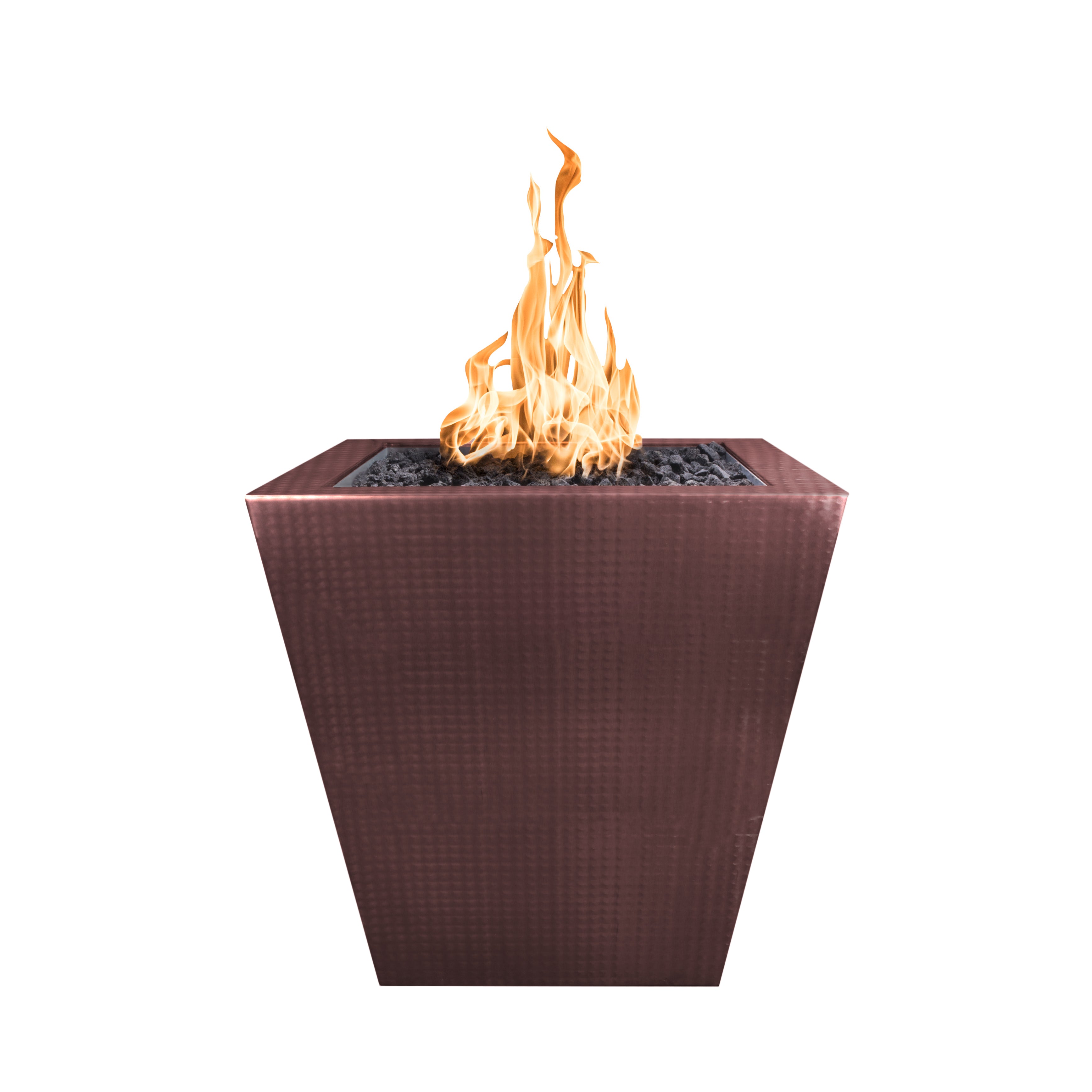 The Outdoor Plus Vista 24" Square Metal Fire Pillar