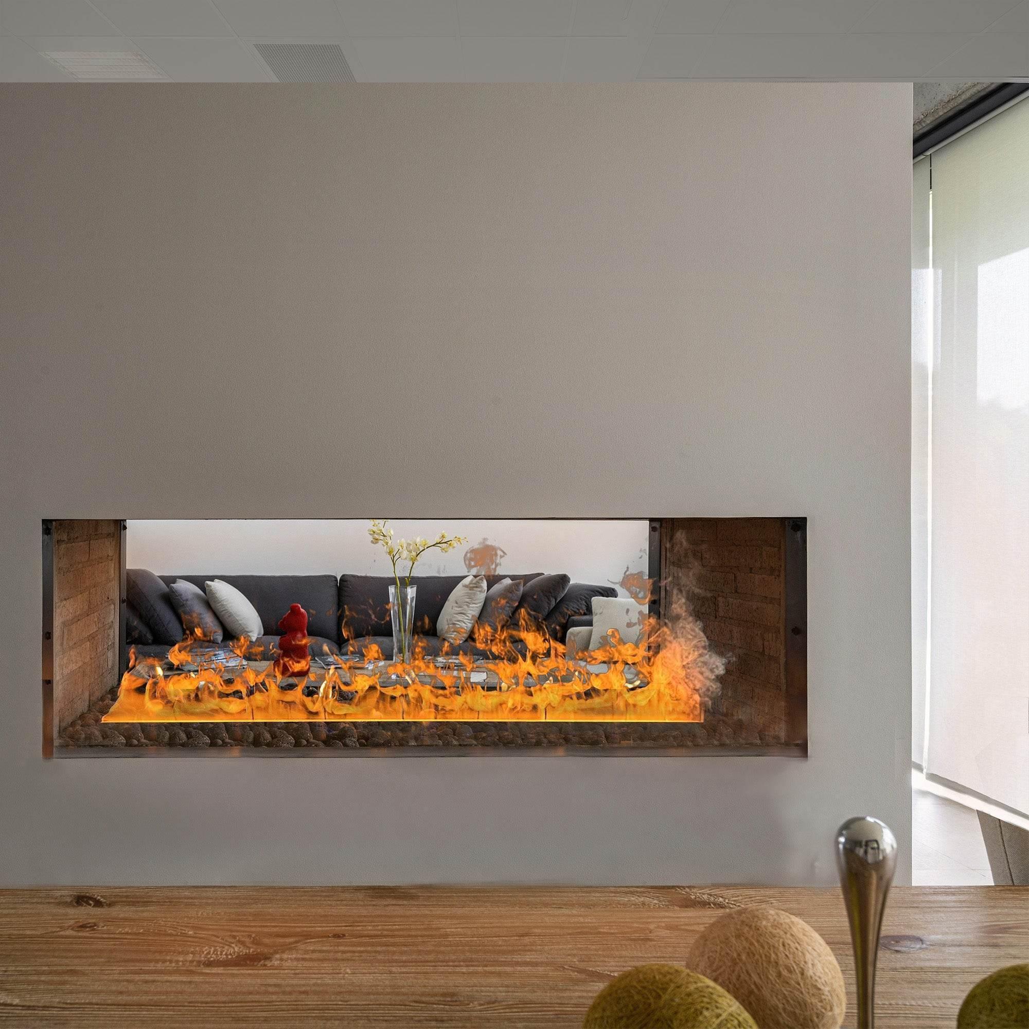Litedeer Homes Mercury Water Vapor Fireplace