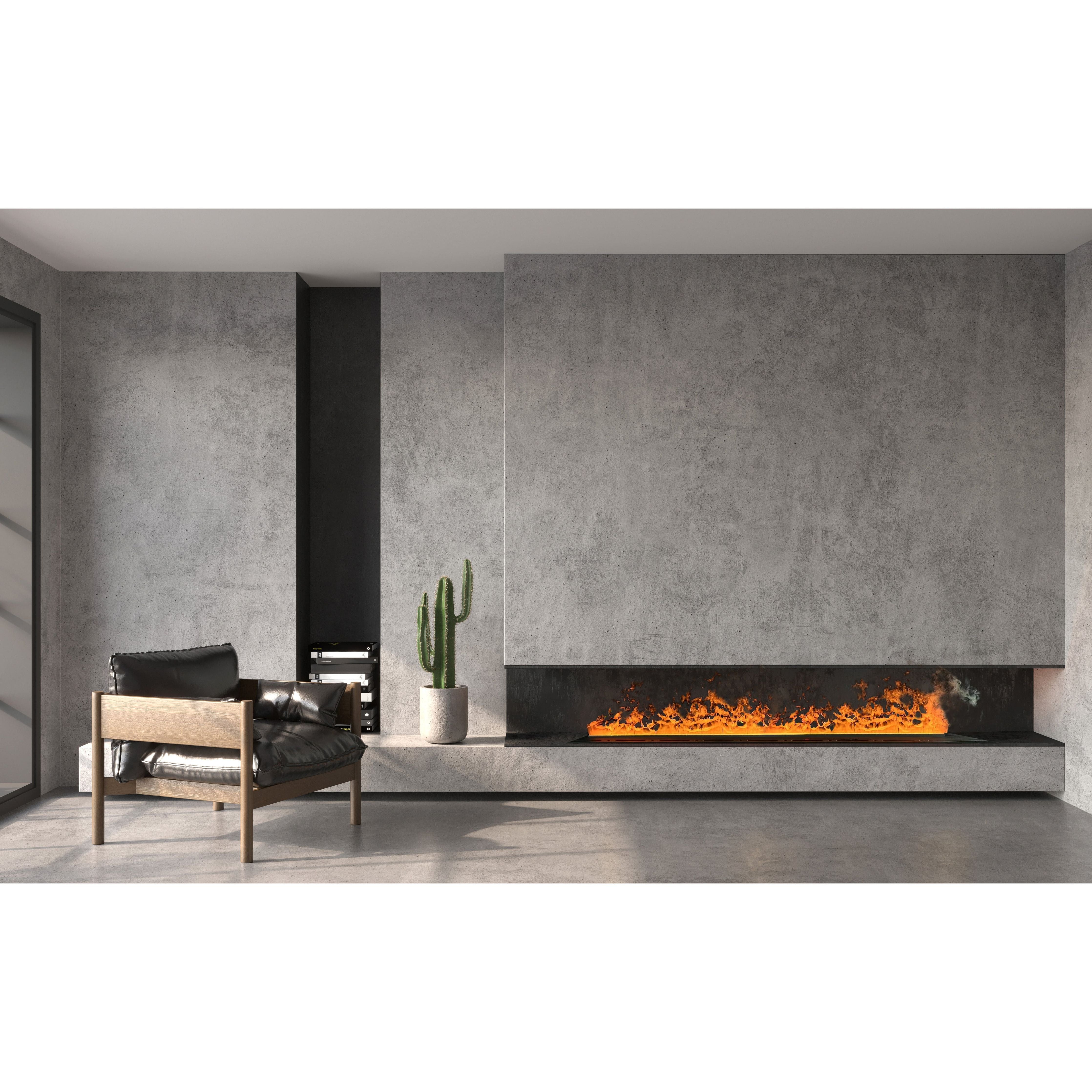 Litedeer Homes Mercury Water Vapor Fireplace
