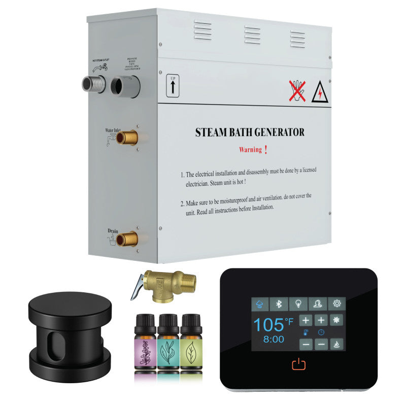 Builders Series Steam Bath Generator with QuickStart Technology and Digital Touchpad