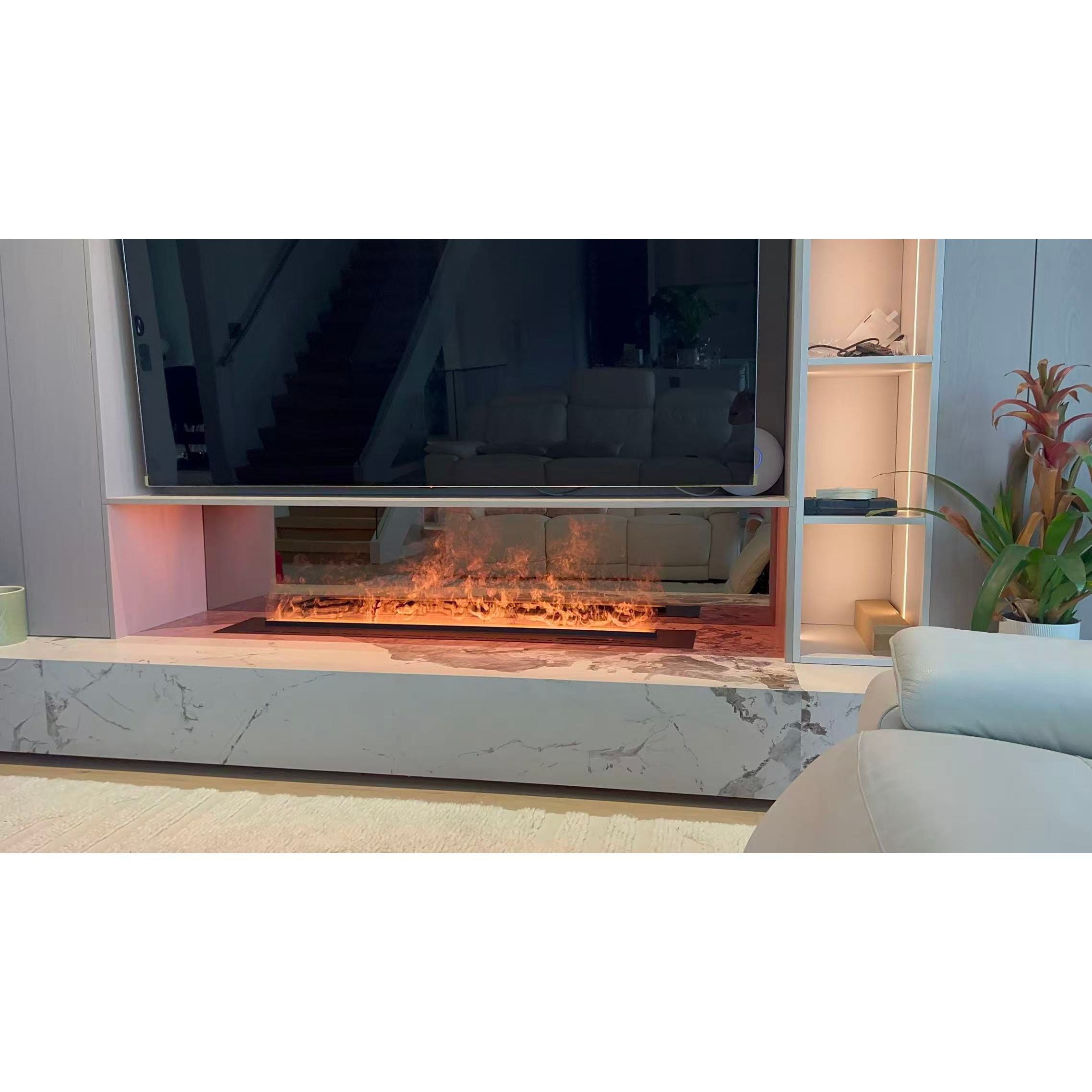 Litedeer Homes Mercury Water Vapor Fireplace