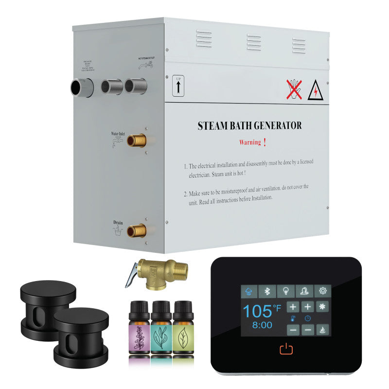 Builders Series Steam Bath Generator with QuickStart Technology and Digital Touchpad
