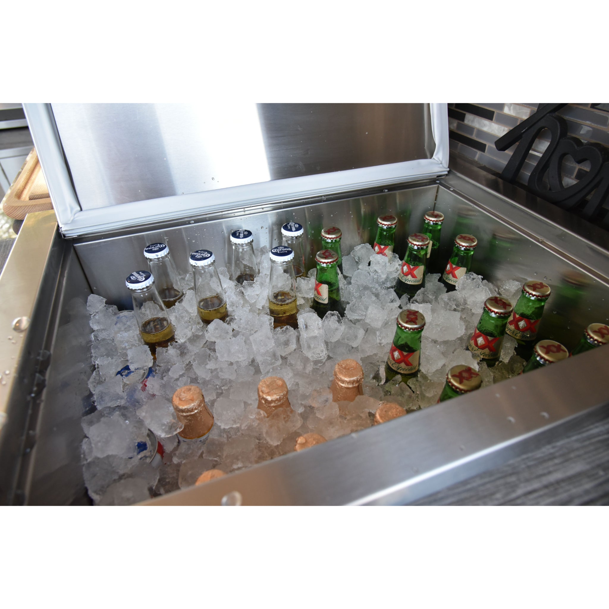 KoKoMo Grills 23" Drop-in Stainless Steel Ice Chest