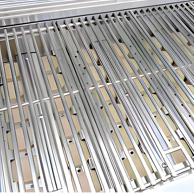 KoKoMo Grills 40" 5 Burner Built In Gas Grill with Infrared Back Burner