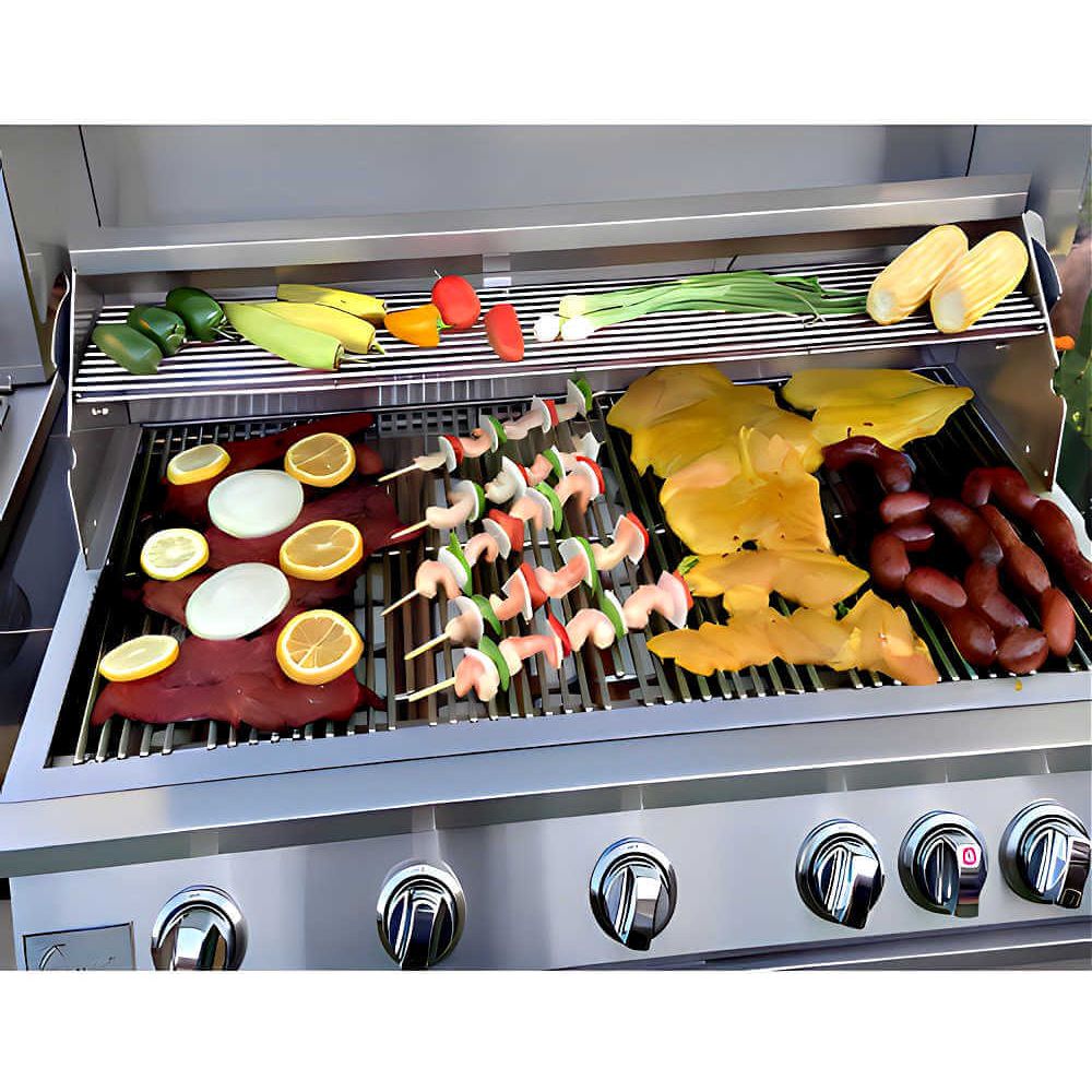 KoKoMo Grills 40" 5 Burner Built In Gas Grill with Infrared Back Burner