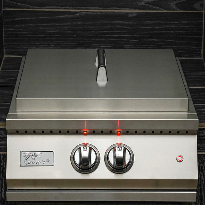 KoKoMo Grills Professional Built-in Power Burner with Led Lights