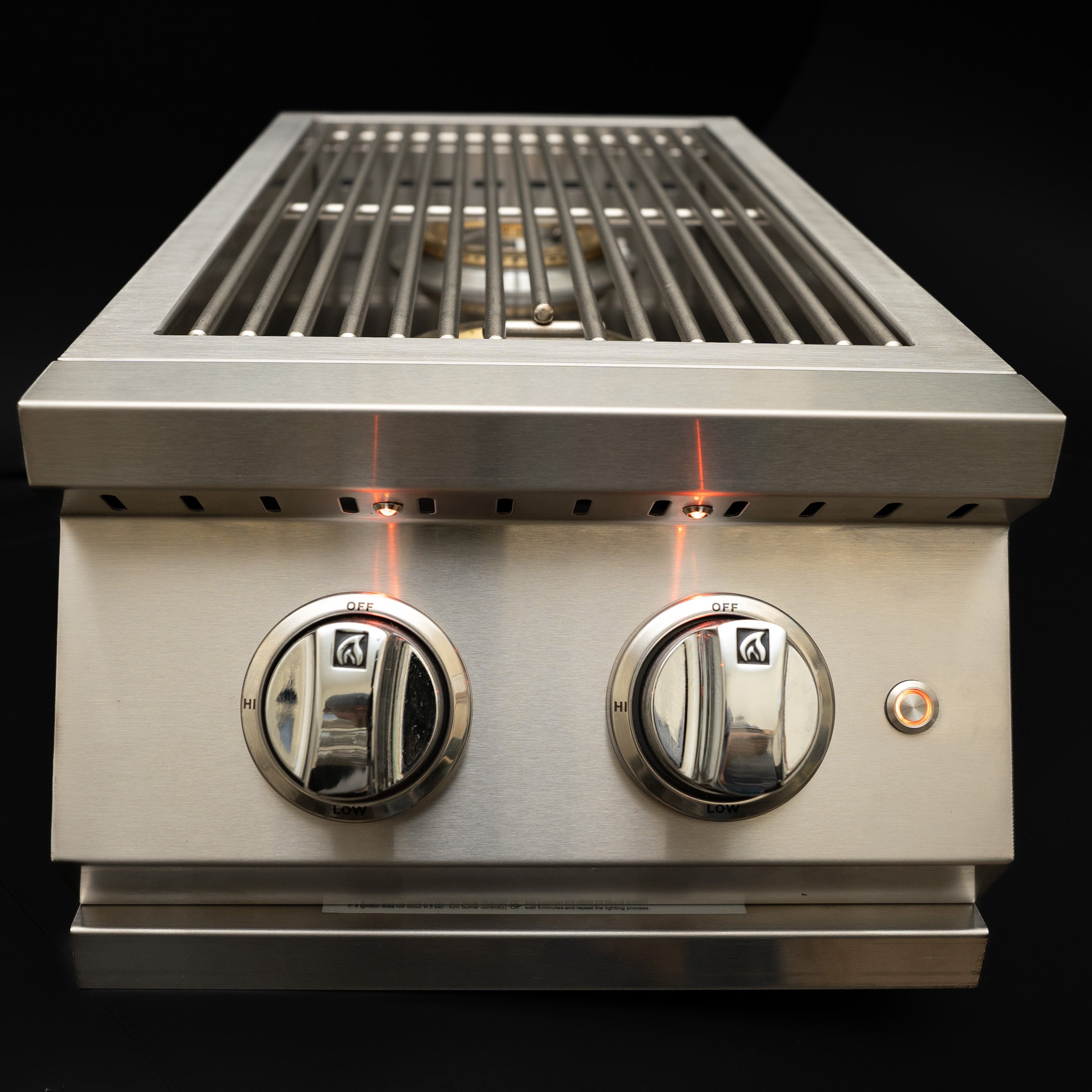 KoKoMo Grills Professional Double Built-In Side Burner