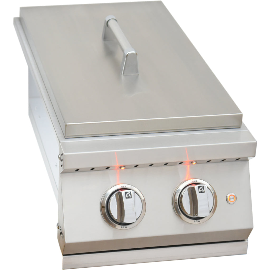 KoKoMo Grills Professional Double Built-In Side Burner