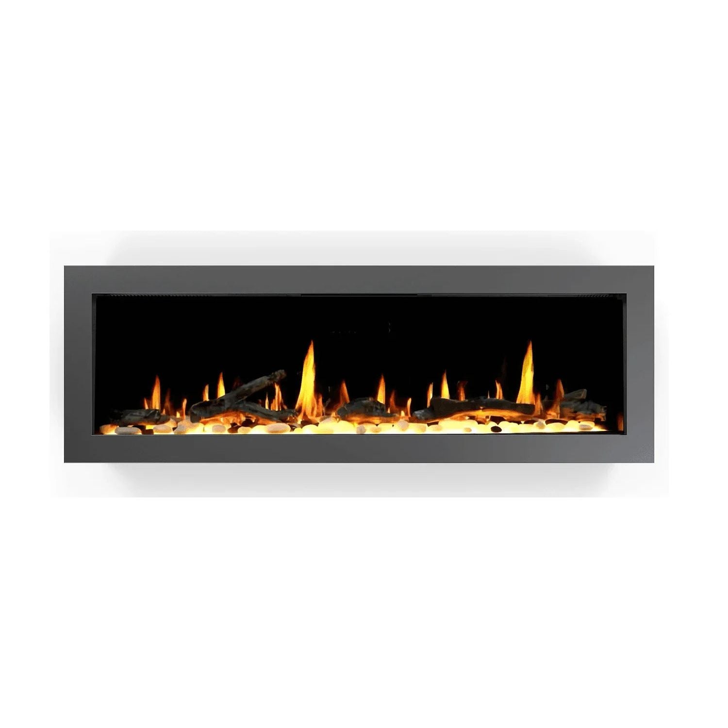 Litedeer Homes Latitude II Wall-Mounted Smart Electric Fireplace