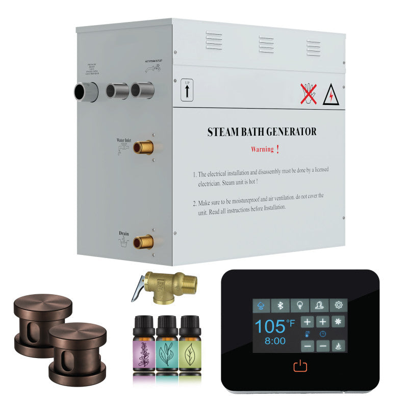 Builders Series Steam Bath Generator with QuickStart Technology and Digital Touchpad
