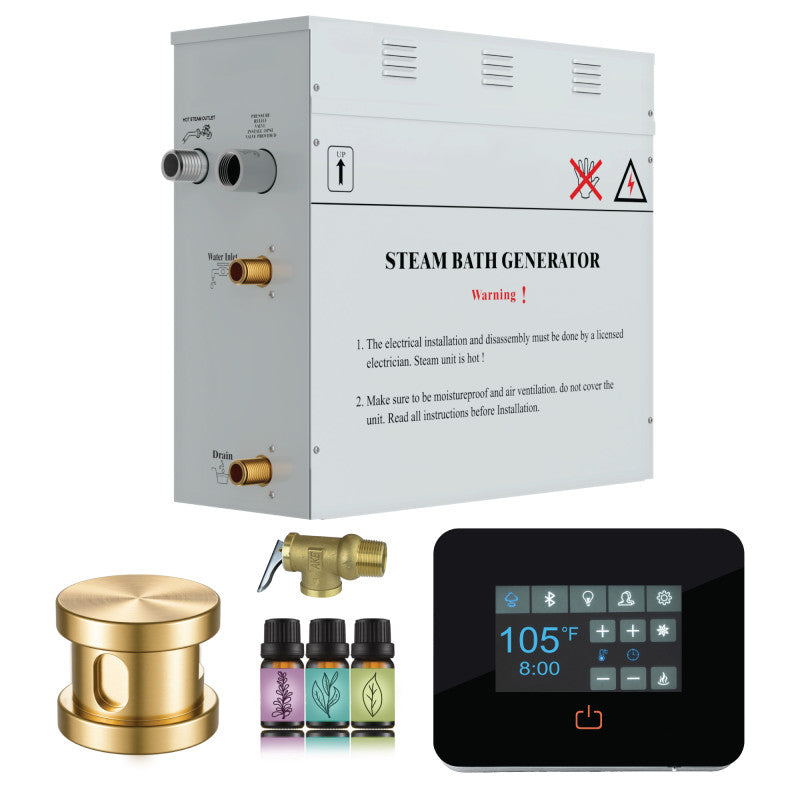 Builders Series Steam Bath Generator with QuickStart Technology and Digital Touchpad
