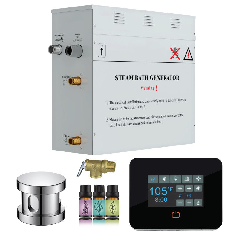 Builders Series Steam Bath Generator with QuickStart Technology and Digital Touchpad
